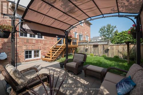 870 Hepburn Rd, Milton, ON - Outdoor With Fireplace With Deck Patio Veranda With Exterior