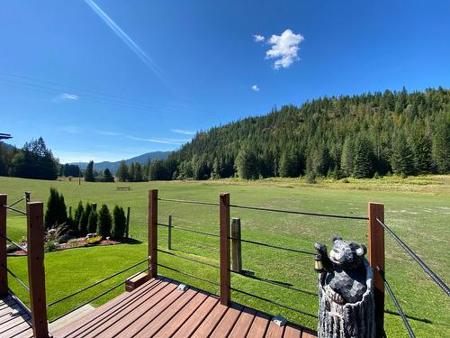 2505 Barley Road, Rossland, BC - Outdoor With Deck Patio Veranda With View