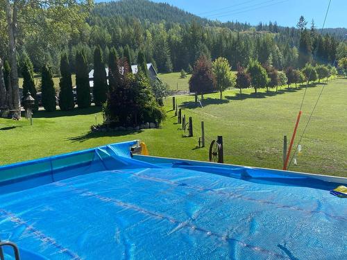 2505 Barley Road, Rossland, BC - Outdoor With Above Ground Pool
