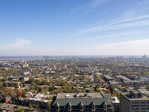 Aerial photo - 1113-3 Rue Westmount-Square, Westmount, QC - Outdoor With View