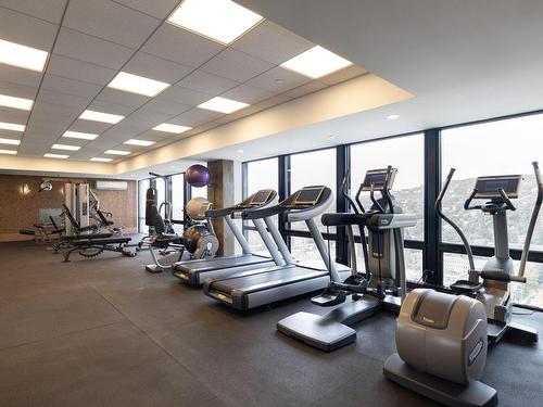 Salle d'exercice - 403-2 Rue Westmount-Square, Westmount, QC - Indoor Photo Showing Gym Room