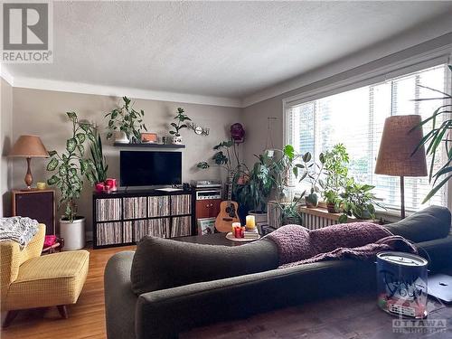 main floor unit - living room - 110 Genest Street, Ottawa, ON - Indoor Photo Showing Living Room
