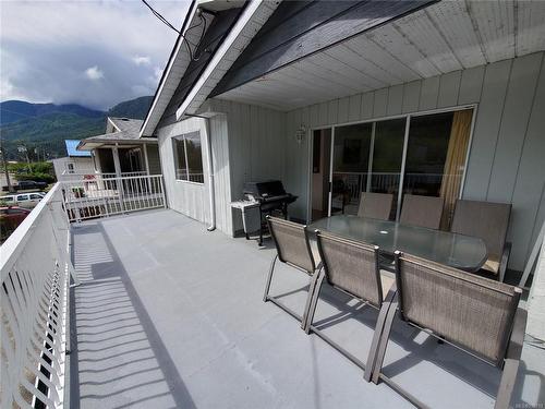 420/428 Alpine View Rd, Tahsis, BC - Outdoor With Deck Patio Veranda With Exterior