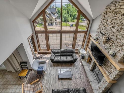 Mezzanine - 10A  - 10B Ch. Blanc, Stoneham-Et-Tewkesbury, QC - Indoor With Fireplace