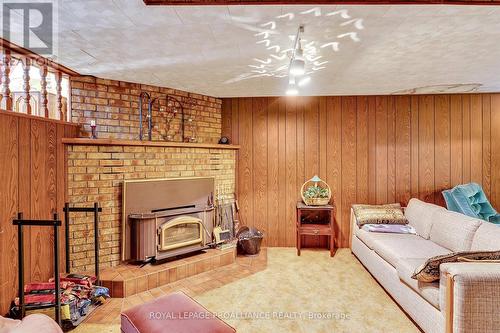 883 Cumberland Ave, Peterborough, ON - Indoor With Fireplace