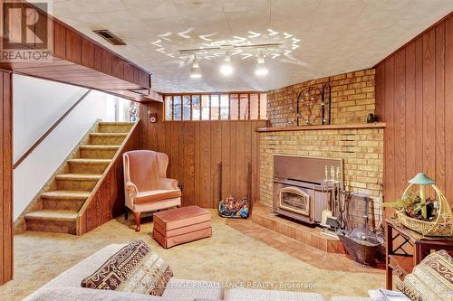 883 Cumberland Ave, Peterborough, ON - Indoor With Fireplace