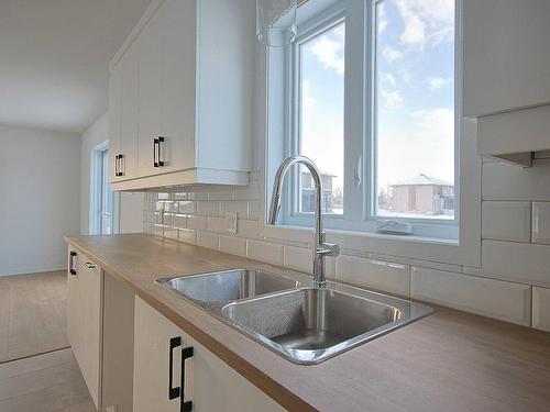 Cuisine - 55 Rue Maurice-Brodeur, Salaberry-De-Valleyfield, QC - Indoor Photo Showing Kitchen With Double Sink