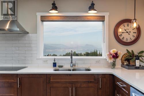 1116 Naramata Road, Penticton, BC - Indoor Photo Showing Kitchen With Double Sink
