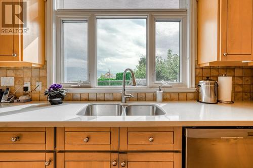 14010 Latimer Avenue, Summerland, BC - Indoor Photo Showing Kitchen With Double Sink
