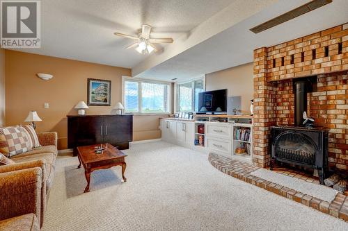 14010 Latimer Avenue, Summerland, BC - Indoor Photo Showing Living Room With Fireplace