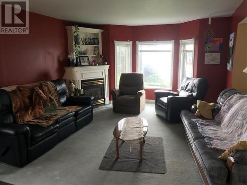 13 Goose Cove Road, North Harbour, NL - Indoor Photo Showing Living Room With Fireplace