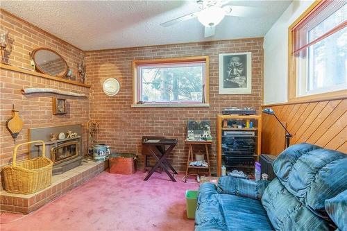 183 Main Street S, Brant County, ON - Indoor With Fireplace