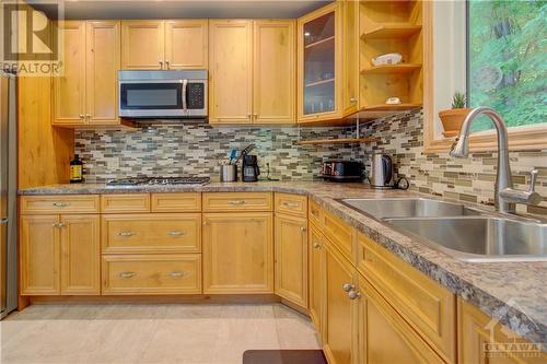 54 Harmons Lane, Westport, ON - Indoor Photo Showing Kitchen With Double Sink