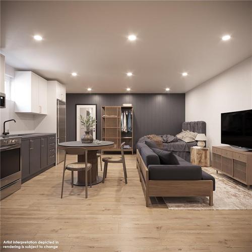 Artist's concept-potential basement unit - 29 Dana Drive, Hamilton, ON - Indoor