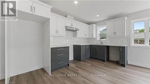 #A And B -24 Balfour St, Brantford, ON - Indoor Photo Showing Kitchen