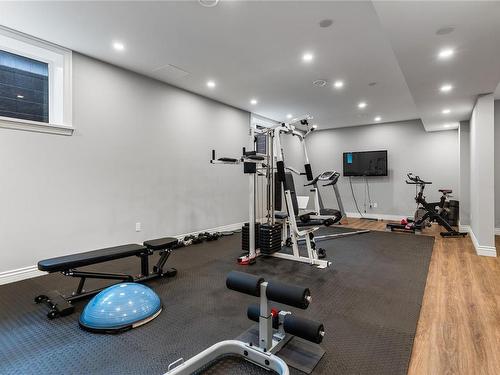 4725 Appaloosa Way, Duncan, BC - Indoor Photo Showing Gym Room