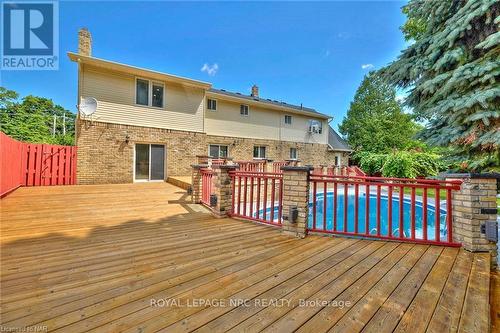 6780 Mountain Rd, Niagara Falls, ON - Outdoor With Above Ground Pool With Deck Patio Veranda With Exterior
