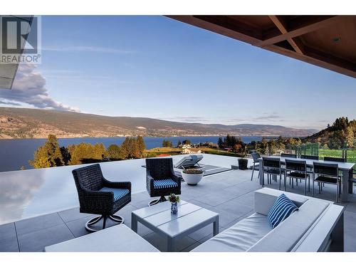 18555 Matsu Drive, Summerland, BC - Outdoor With Body Of Water With Deck Patio Veranda With View With Exterior