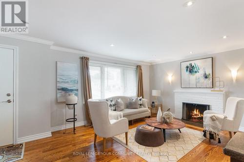 245 Avenue Rd, Newmarket, ON - Indoor Photo Showing Living Room With Fireplace