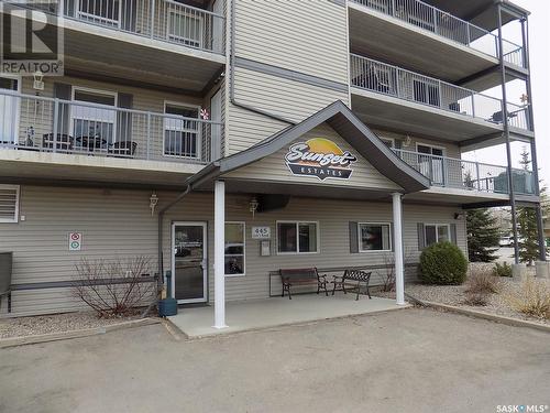 308 445 Government Road, Weyburn, SK - Outdoor With Balcony