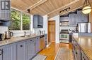 1930 White Lake Rd E, Douro-Dummer, ON  - Indoor Photo Showing Kitchen With Double Sink 
