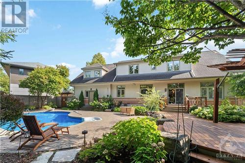 203 Balmoral Place, Ottawa, ON - Outdoor With In Ground Pool With Deck Patio Veranda