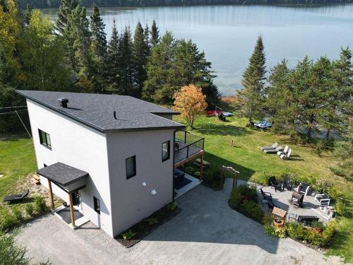 Aerial photo - 210 Rue Du Coteau, Val-D'Or, QC - Outdoor With Body Of Water