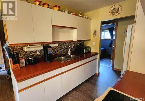 2768 Sainte-Anne, Sainte-Anne, NB - Indoor Photo Showing Kitchen With Double Sink