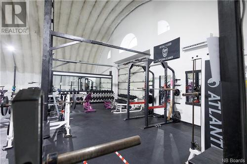 1036 Route 108, Drummond, NB - Indoor Photo Showing Gym Room