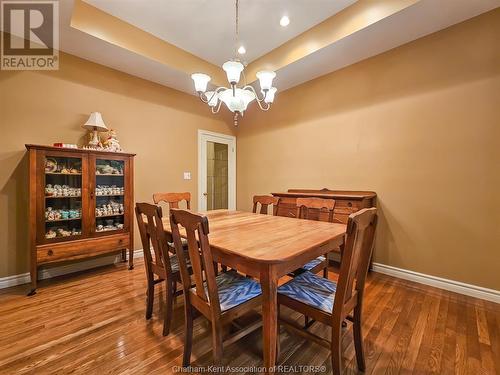 31 Paxton Drive, Chatham, ON - Indoor Photo Showing Dining Room