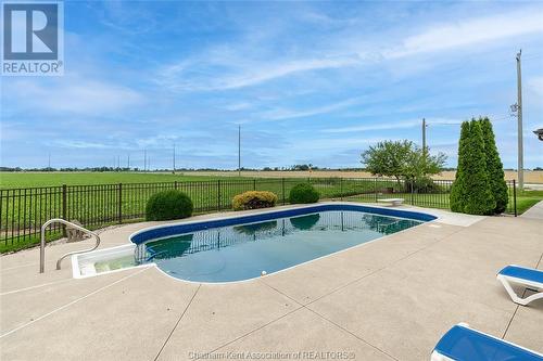 13561 Morris Road, Comber, ON - Outdoor With In Ground Pool With Backyard