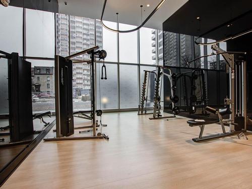 Exercise room - 2903-2320 Rue Tupper, Montréal (Ville-Marie), QC - Indoor Photo Showing Gym Room