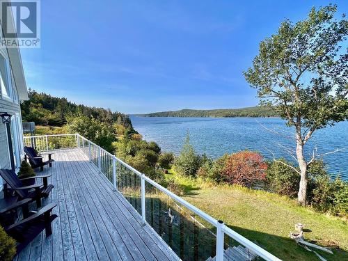127 Main Road, Southern Bay, NL - Outdoor With Body Of Water With Deck Patio Veranda With View