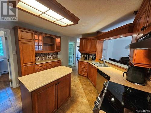 1206 Christie, Beresford, NB - Indoor Photo Showing Kitchen With Double Sink