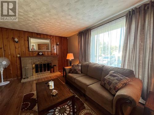 20 Sutherland Drive, Grand Falls-Windsor, NL - Indoor Photo Showing Living Room With Fireplace