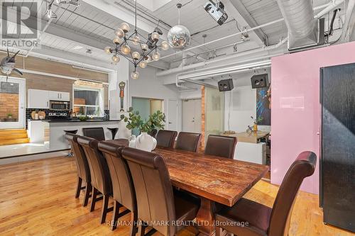 203 - 326 Carlaw Avenue, Toronto, ON - Indoor Photo Showing Dining Room