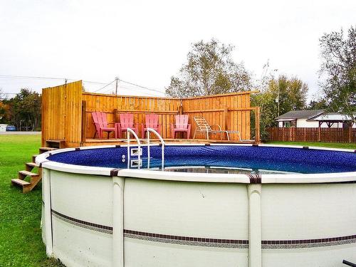 Pool - 469 Route 132 E., Nouvelle, QC - Outdoor With Above Ground Pool