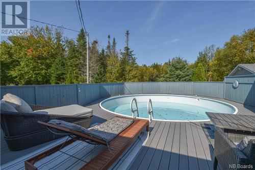 591 Pascal Street, Tracadie, NB - Outdoor With In Ground Pool With Deck Patio Veranda With Backyard