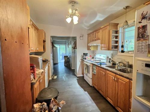 Cuisine - 14 Rue Principale S., Notre-Dame-Du-Nord, QC - Indoor Photo Showing Kitchen With Double Sink