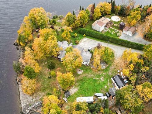 Aerial photo - 121 Ch. Des Scouts, Val-D'Or, QC - Outdoor With Body Of Water With View