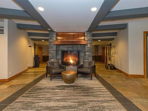 310 A&C-1376 Lynburne Pl, Langford, BC - Indoor With Fireplace