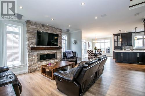 172 Cheeseman Drive, St. John'S, NL - Indoor Photo Showing Living Room With Fireplace