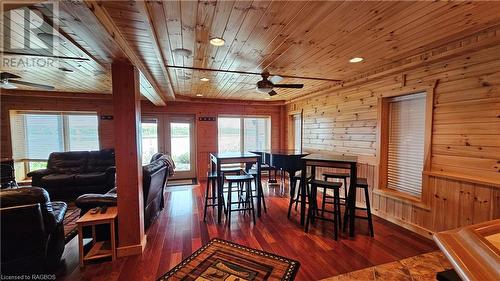 76 Miller Lake Shore Road, Miller Lake, ON - Indoor Photo Showing Dining Room