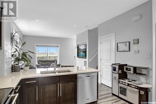 806 Grove Avenue, Saskatchewan Beach, SK - Indoor Photo Showing Kitchen With Stainless Steel Kitchen With Double Sink