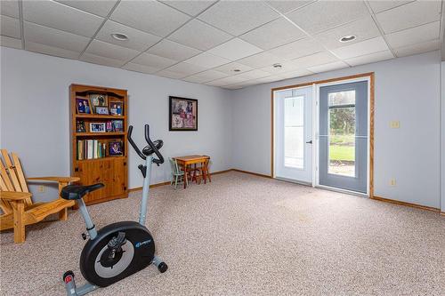 238 Birch Street, Oak Lake, MB - Indoor Photo Showing Gym Room