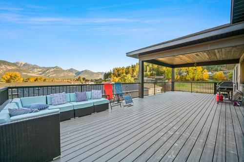 4258 Horsethief Creek Fs Road, Wilmer, BC - Outdoor With Deck Patio Veranda With Exterior