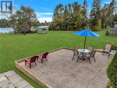 6 Brousseau Road, Alban, ON - Outdoor With Backyard