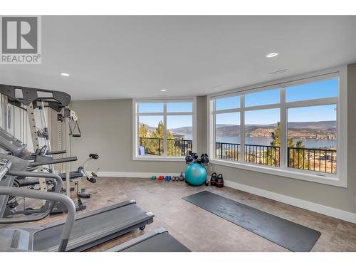 1813 Diamond View Drive, West Kelowna, BC - Indoor Photo Showing Gym Room
