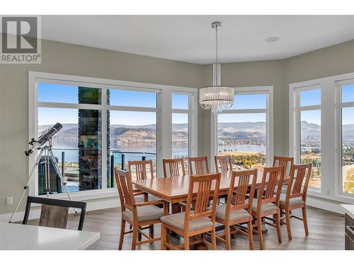 1813 Diamond View Drive, West Kelowna, BC - Indoor Photo Showing Dining Room