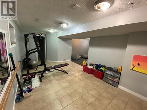 10701 Cyprus Court, Dawson Creek, BC - Indoor Photo Showing Gym Room